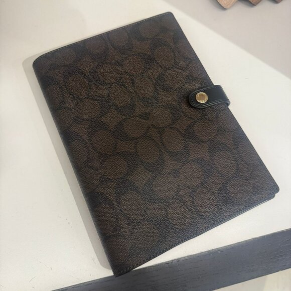 coach Notebook In Signature Canvas 222 - Picture 1 of 5